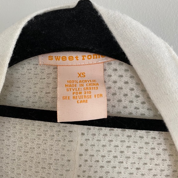 Nordstrom White Knit Cardigan - Picture 2 of 4